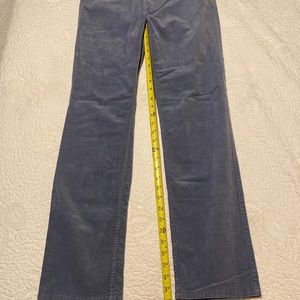 Michael Kors dusty blue corduroy pants size 6